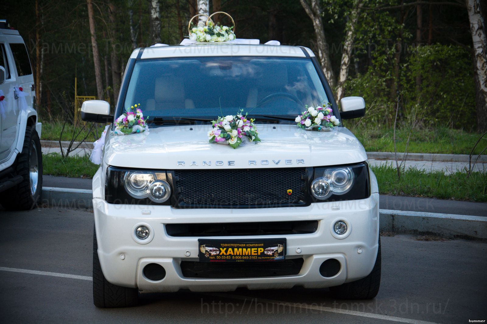 украшение на свадебную машину в томске